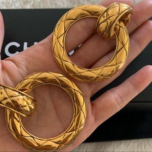 Rare Vintage Chanel Clips on Earrings